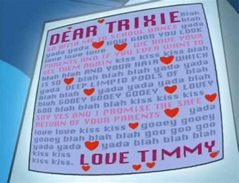 Querida Trixie: Mi amor por ti .